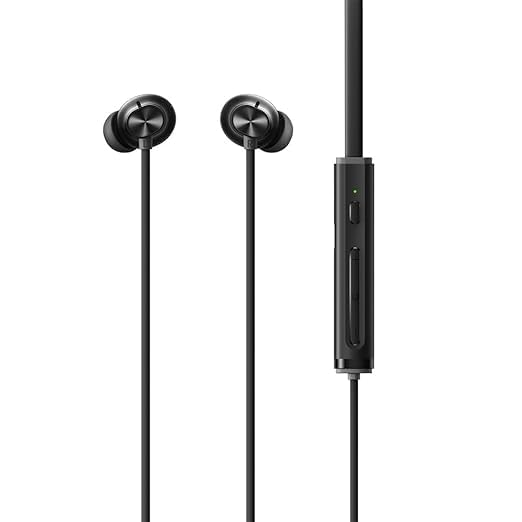 Image of Buds Wireless 5 ANC Neckband Compatible with Realme in Ear Bluetooth,50dB ANC, 13.6mm Dynamic Bass Driver,360 Spatial Audio,45ms Low Latency,Upto 38hrs Playback, Dual Device Connection (Black)
