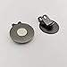 Eshan Magnetic Golf Hat Clips Ball Marker Holder for Golf Gloves Hats Bags Caps Visor Belt (Black_3PCS)