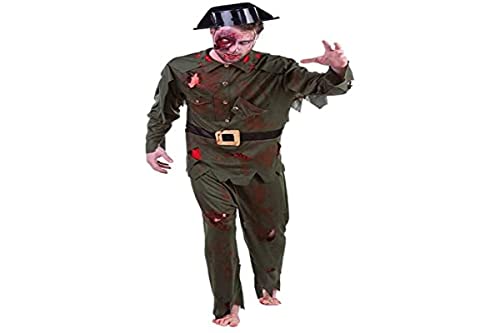 Rubies   Disfraz de Guardia Civil Zombie para Adulto, Talla única (S8253)
