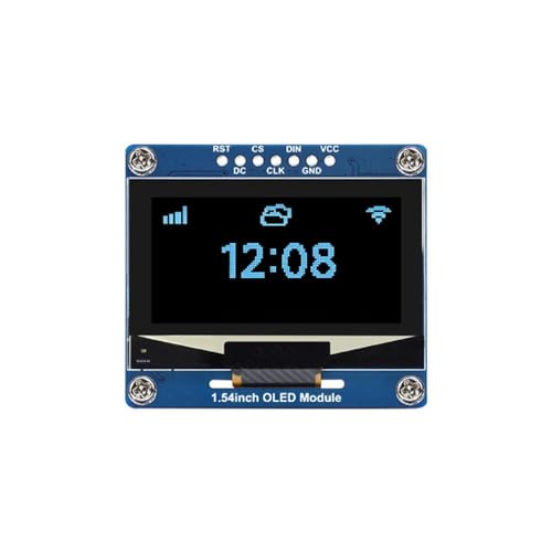 Module OLED 1,54 pouces 128x64 écran d'affichage SPI I2C grand angle de vue projet Arduino