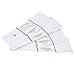Gift Wrap Bag Tissue Paper White Foil Sequin Sparkle 40 Sheets 20 x 20 Inches