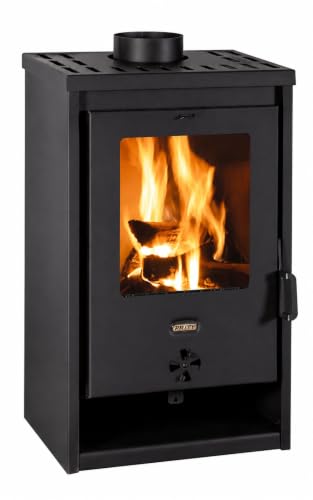 Prity Poêle à bois 9 kW Noir