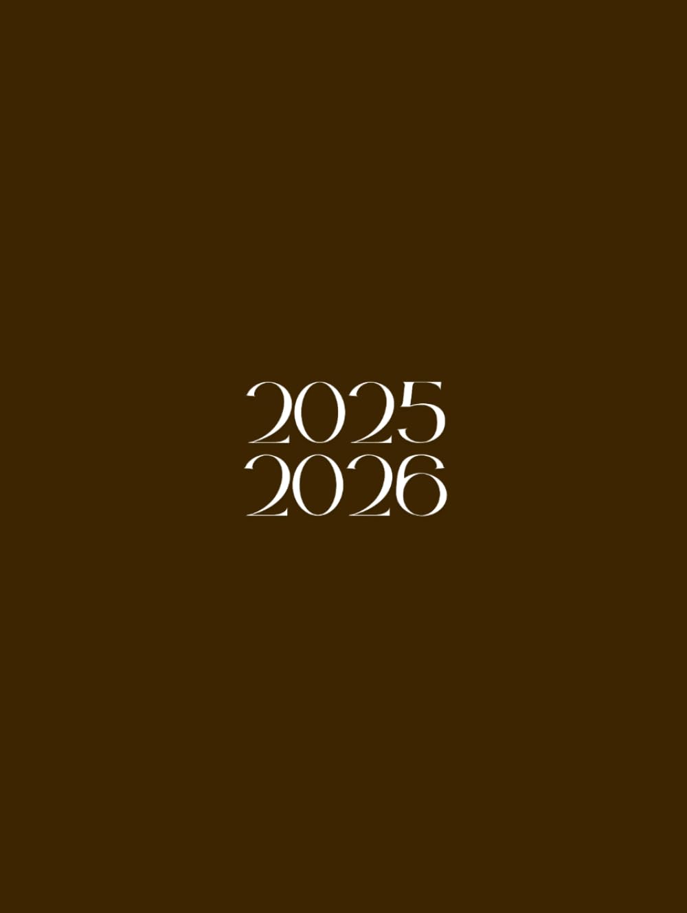 Agenda universitaire 2025-2026 A4 à imprimer avec planning hebdomadaire style Boho