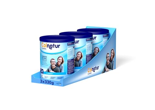 Colnatur Classic Sabor Neutro 3PACK - Colágeno en polvo con Vitamina C para Huesos y...