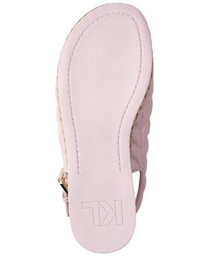 Image of KARL LAGERFELD Women's Charlay Double Strap Sandal With Pin Embellishments