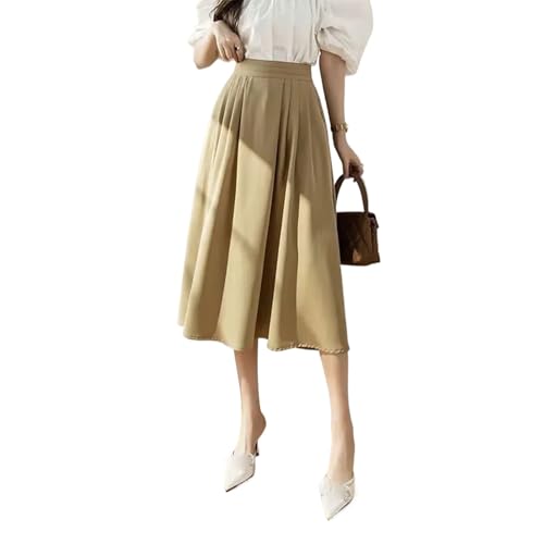 Jupe vintage pour femmes taille haute jupe longue formelle de bureau Y2K