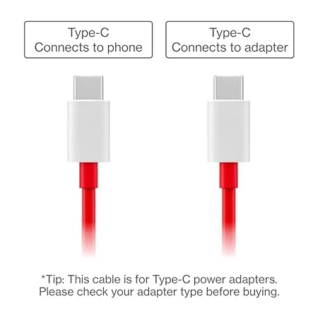 Image of Original Rapidly Fast SuperVOOC Charger Compatible with Oneplus | 11 Pro | 11 R | Nord CE2 | Nord CE 4 | Nord CE Lite 5G (Adapter*Cable) | C to C | 160WT GFR660
