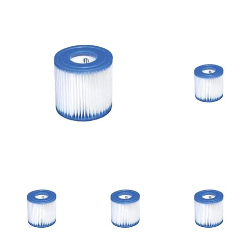 Intex 29007 Filter Cartridge Type H for Filter Pump 1250 L Multi-Colour Single Filter (Lot de 5)