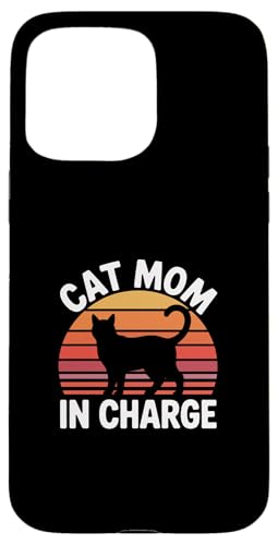 Cat Mom In Charge �X�}�z�P�[�X iPhone 15 Pro Max �p