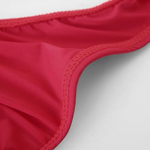 Men's Seamless Breathable Briefs Ultra-thin See-through Low-rise Underwear Transparent Solid3