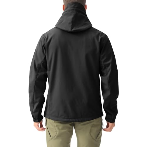ZEFOTIM Mens Tactical Jacket Military Men Coat Active Jacket with Hood2