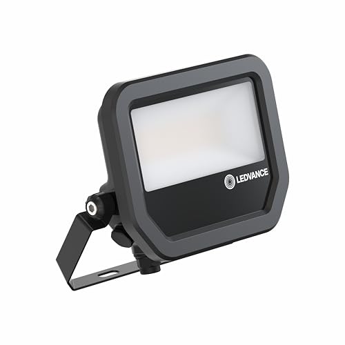 Plafonnier LEDVANCE OSRAM 20W noir luminaire plastique pour sous-sol