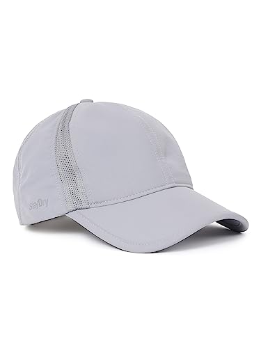 Image of Jockey CP21 Polyester Solid Active Wear Cap with Adjustable Back Closure and Stay Dry Technology