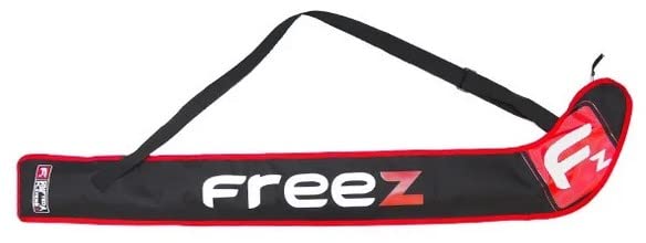 mb-m FREEZ Z-80 Floorball Unihockey Borsa per racchette StickbAG nero/rosso 103 cm Senior