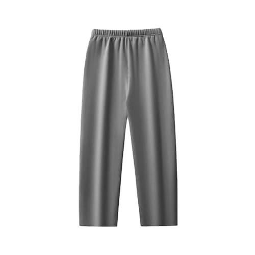 Hawyet Sweatpants for Men Solid Color Midweight Elastic Waist Drawstring Spring Fall Active Athletic Workout Sweatpanst 7