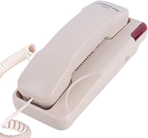 LNDDP Telephone/hotel home wall-mounted telephone mini small landline free battery 228 * 89 * 87mm