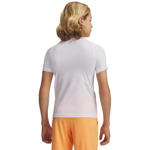 Image of Under Armour Kids HeatGear Armour Short Sleeve (Big Kid)