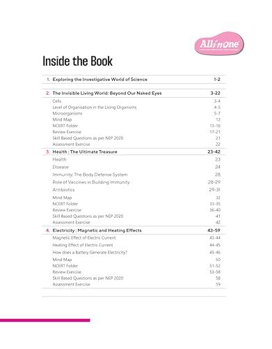 Image of Arihant All in One Science Class 8 Book 2025 Edition | NCERT Based Complete Study Guide with Mind Map, Competency Based Questions, Chapterwise Exercises and Sample Question Papers