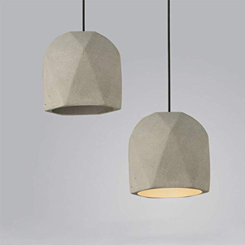 Lustre de restaurant en ciment style industriel E27 pour bar
