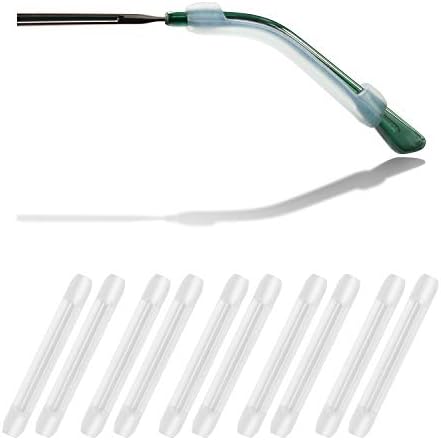 YR Soft Silicone Anti-Slip Eyeglasses Temple Tips Sleeve Retainer,5 pairs
