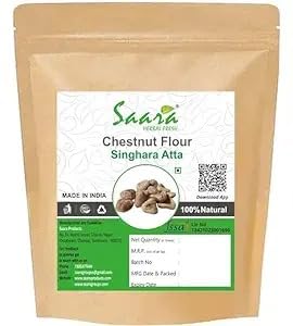See full amazon price history chart for Saara HERBAL FRESH Chestnut Flour, 550g, Singhara Atta, Singhada Atta, Chestnut Powder, Singhara Powder, 550g Saara HERBAL FRESH Chestnut Flour, 550g, Singhara Atta, Singhada Atta, Chestnut Powder, Singhara Powder, 550g (B0D25MSR9M) Amazon Price History, Amazon Price Tracker