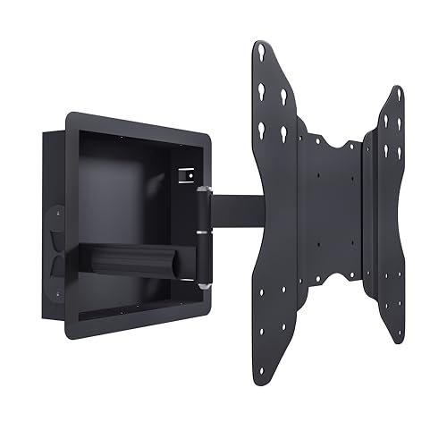 NSY-50201 Recessed in-Wall TV Mount for 42-75 Inch Flat Screens with 19