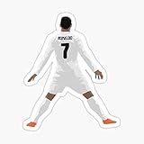 Mini Cristiano Ronaldo 'CR7' Vector Sticker - Auto, Wall, Laptop, Cell, Truck Sticker for Windows, Cars, Trucks