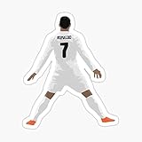 Mini Cristiano Ronaldo 'CR7' - Vector Sticker - Sticker Graphic - Auto, Wall, Laptop, Cell, Truck Sticker for Windows, Cars, Trucks