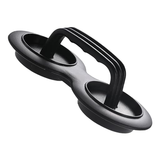 Yianyal Macchina per hamburger di manzo | Strumento manuale per la produzione di hamburger di manzo | Macchina per hamburger a 2 cavità, utensile da cucina per barbecue, cottura e hamburger ripieni