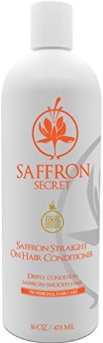 Saffron Straight On Hair Conditioner (16 Ounce)