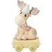 Precious Moments,  You Mean The Moose To Me, Birthday Train Age 13, Bisque Porcelain Figurine, 142033