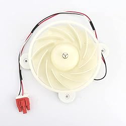 Ventilador Refrigerador Samsung NUHFUFA Motor ZWF-30-3 del ventilador de enfriamiento del refrigerador de 12V 2.5W apto para las piezas de la fan del refrigerador de Samsung Meiling Athena