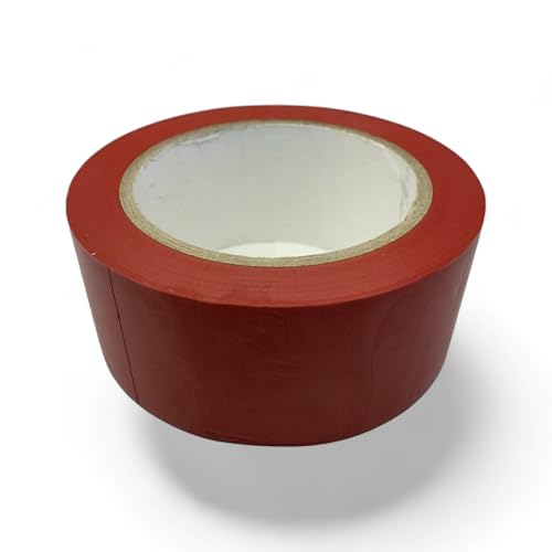 All Tapes Depot RED Vinyl Pinstriping Tape, 2 inch x 36 Yards – Ideal for Pickleball Court Lines, Floor Marking, Crafts, Boats, Vehicles, 1 ROLL Color RED