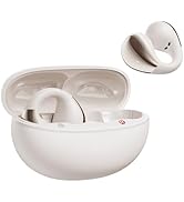 Fones de Ouvido Abertos QCY Crossky C30, Fones Bluetooth 5.4 com Clipe, Conforto Leve, Ajuste Est...