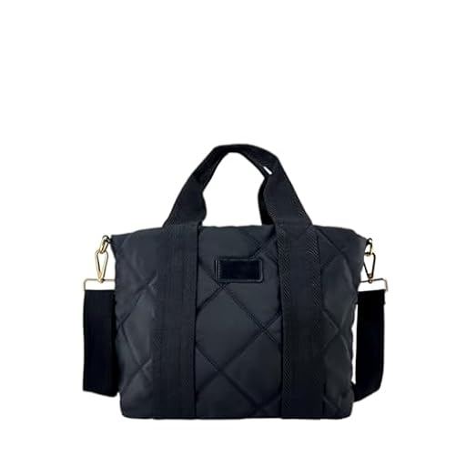 MODELISA - Bolso De Hombro Y Mano Acolchado Con Correa Cruzada Estilo Casual Mujer (Negro) | Ya disponible en tu tienda friki favorita! En mundofriki.es!