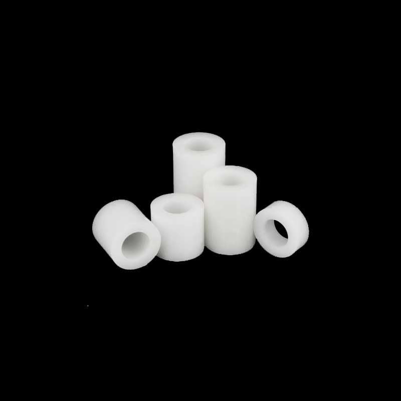 20pcs 6mm Inner Diameter ABS Plastic nylon Double-pass Column Through Hole Insulation Spacer Post Bushing 11mm OD 3mm-25mm L - (Inner Diameter: M6xD11x15mm)