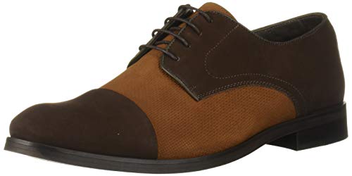 [Marc Joseph New York] ���[�t�@�[ Leather Luxury Gold Collection Captoe Laceup Dress Shoe �����Y �u���E���k�o�b�N/�R�j���b�N�B 28.5 cm