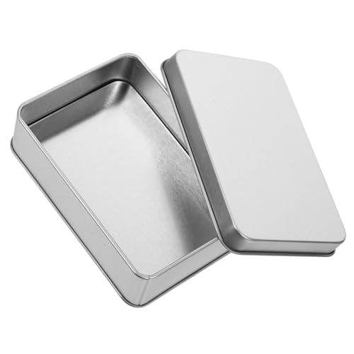 FUNOMOCYA Efficient Soil Sampling Jars Set 4pc Round Metal Soil Storage Boxes Secure Lids for Labs