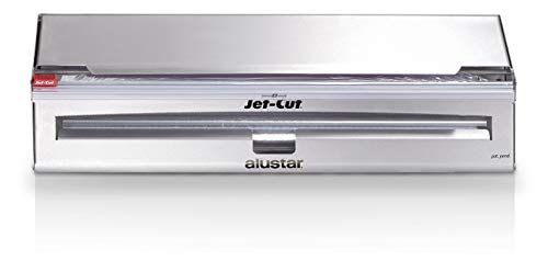 Jet-Cut INOX+ Dispenser inklusive Frischhaltefolie & Alufolie, Gastronomie, Edelstahl, 45 cm