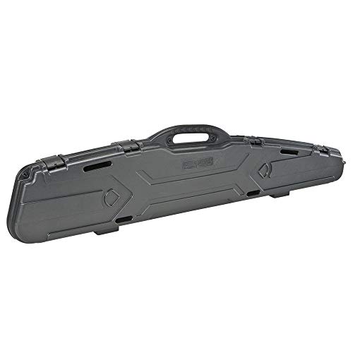 Plano Pro-Max Single Scope Contoured Rifle Case, Black; Lockable Rifle Case; Gun Storage for One Rifle or Shotgun, Firearm Travel Case, Pack of 1