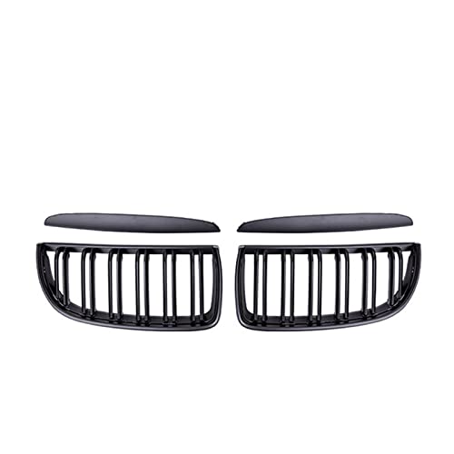 Parrillas para coche E90 320i 323i parachoques delantero rejilla negro brillo 2006-2008