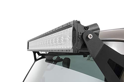 Rough Country 50" LED Upper Windshield Mounts for 07-18 Jeep Wrangler JK - 70504 by Rough Country - Image 3
