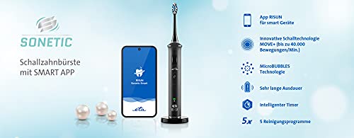 ETA Elektrische Schallzahnbürste Sonetic Smart mit 5 Reinigungsprogramme – Bild 3