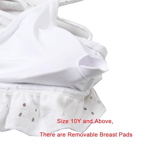 J.E Sterguard Girls Two 3 Piece Swimsuits Teen Bikini Girls' Swimwear Girl Swimsuits Size 6-143