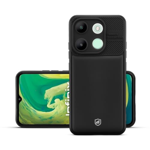 Capa Case Capinha para Infinix Smart 7 - Symetric Preta - Gshield