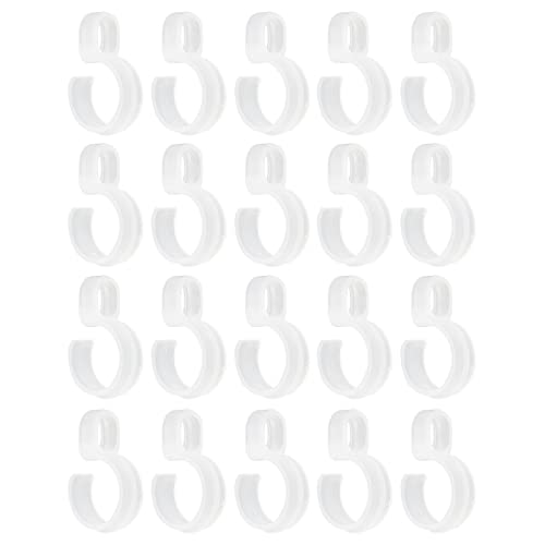 HEVSTIL 20Pcs Windproof Hanger Clips, 45mm
