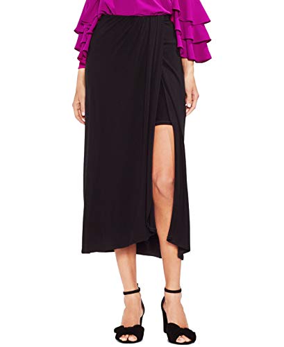 Vince Camuto Womens Day to Night Dressy Midi Skirt Black L