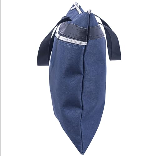 BEKAclub Bolsa de documentos A4 com alça com zíper, bolsa de documentos de tecido Oxford, bolsa de a