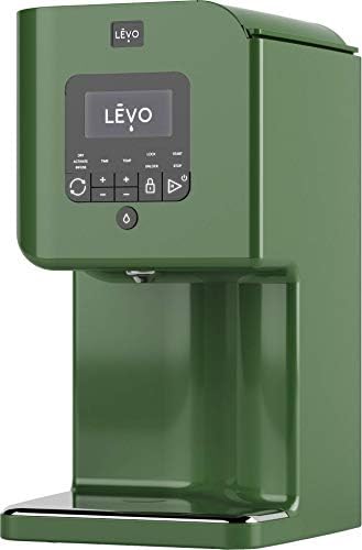 LĒVO II – Herbal Oil and Butter Infusion Machine – Botanical Decarboxylator, Herb Dryer and Oil Infuser – Mess-Free and Easy to Use – WiFi-Enabled via Programmable App (Garden Green)