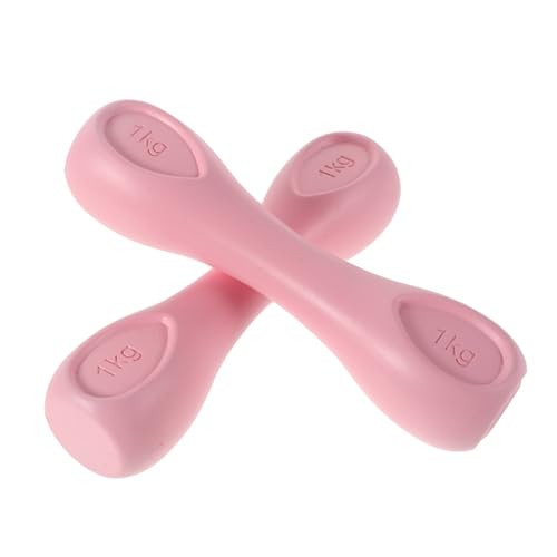 HANABASS 2pcs Dumbbells for Women Ergonomic Hand Weights for Home Gym Workouts Lightweight Cast Dumbbells for Strength Training and Fitness